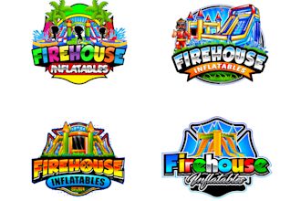 design a professional bounce house logo