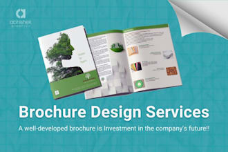 make brochures posters infographics
