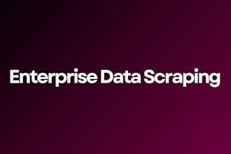 do enterprise data scraping and web scraping automation