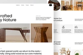luxury shopify, squarespace furniture website, dropshipping furniture website