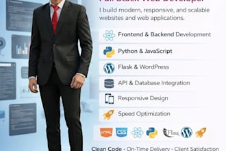 build a full stack web app or portfolio with live deployment