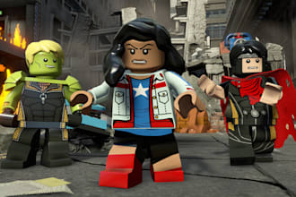 design 3d lego minifigures, 3d lego model, toys, articulated bjd lego design