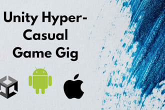 create an addictive 3d hyper casual game in unity