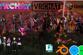 do vrchat furry, vrc avatar, vrcharacter, fursona avatar, furry avatar, vrm file