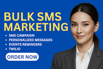 send bulk sms marketing, text messages, and bulk email blast
