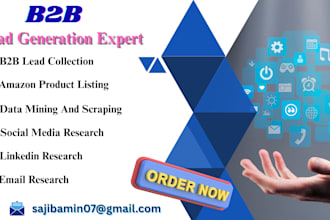 targeted b2b leads with manual research