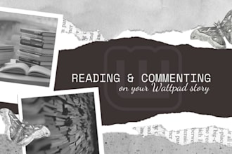 read, comment, interact on and promote your wattpad story