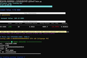 create hyperliquid copy trading bot