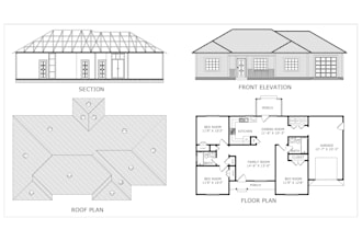 design 2d floor plans and house plans in autocad