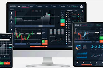 build a forex broker website with trading platform