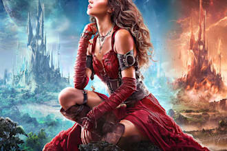 make a beautiful fantasy cover for your urban or epic art