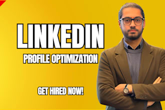 provide linkedin profile optimization services