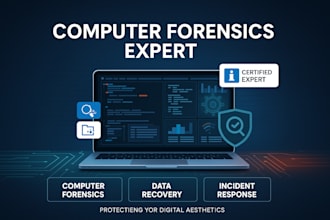 do computer forensics, and incident response analysis