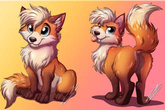 create furry art, furry nsfw, gay furry illustration and fursona