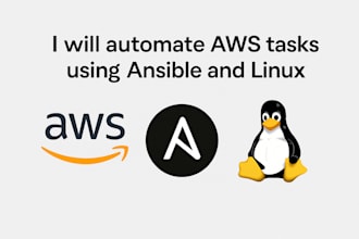 automate AWS task using anisble and linux