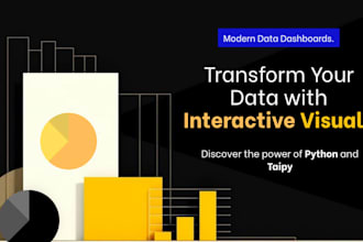 build a  data dashboard using python and taipy