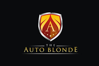 design impressive surprising auto blonde logo