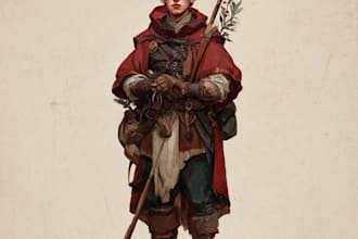 dnd character art and dnd character art