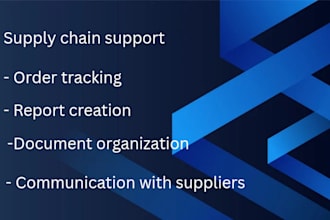 provide order tracking,procurement docs,invoice,packiing list,po