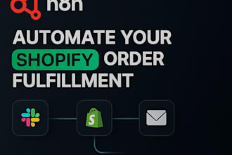 automate your shopify order fulfillment and backend workflows using n8n