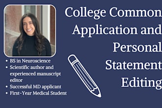 edit your college application essay or personal statement