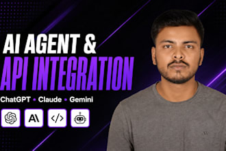 integrate ai agents and API into your website or app