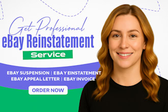 ebay reinstatement of restricted or suspended ebay account