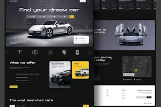 develop car dealership website, car showroom, car dealership marketplace
