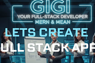 be you full stack developer  mern and mean