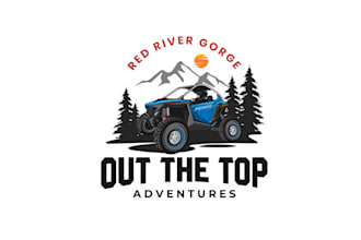 design adventure new recreational business logo