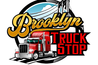 design graceful truck stop logo