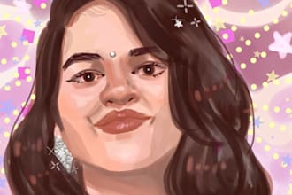 draw unique digital portraits