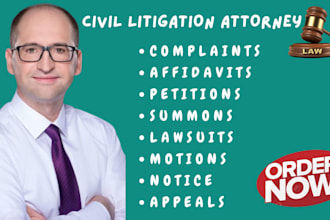 your civil litigation lawyer for agreements, contracts