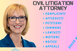 your civil litigation lawyer for agreements, contracts