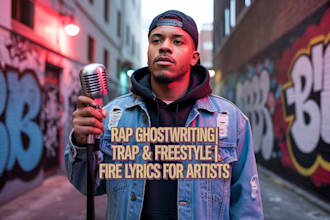 ghostwrite rap lyrics hip hop songwriter trap bars freestyle verse