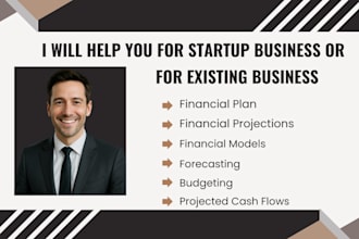 develop financial plans for startups