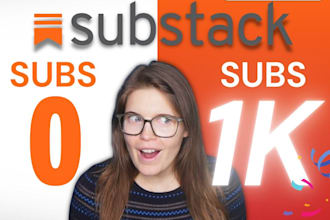 do organic substack promotion, sub stack page link and bring subs