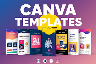 design high converting canva templates for coaches and course creators