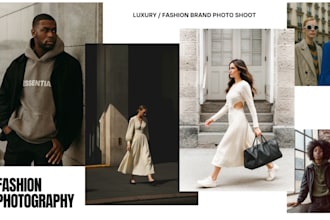 do fashion or brand photography in paris or in seaside life style city street