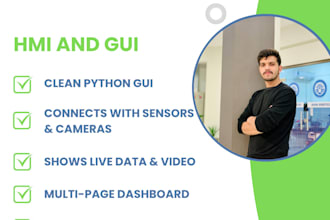 build hmi, gui desktop applications with tkinter and pyqt