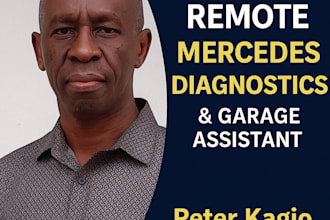 assist with mercedes truck diagnostics and garage admin tasks remotely