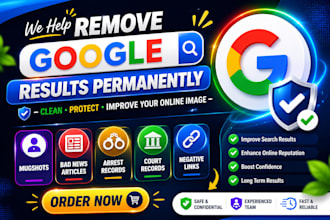 professionally remove mugshots,bad article, reddit,x,insta, fb, tg, tiktok