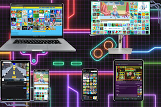 build a custom HTML5 gaming website tailored to your needs
