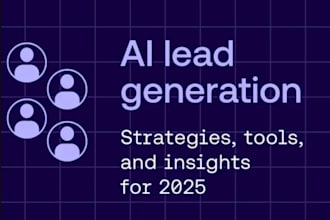 develop saas ai lead generation website, sales automation, email marketing web