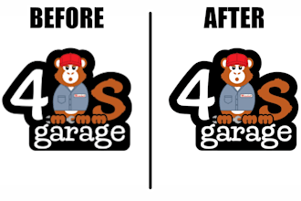 vectorize your logo professionally for printing and branding