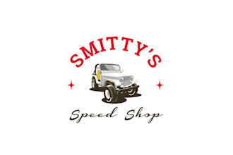 design powerful hot rod shop logo for me and my friends