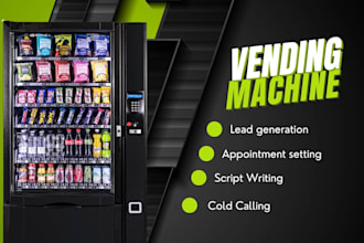 cold calling, be vending machine locator, customer service, telemarketing,