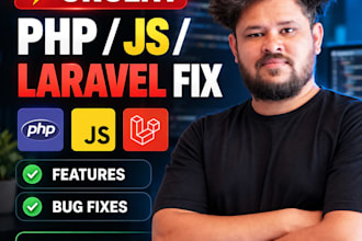 develop or fix your full stack web app using react, laravel, and mysql