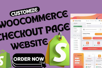 customize shopify checkout champ, design woocommerce checkout page