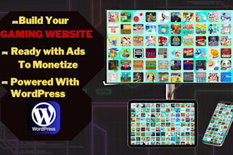 build and customize a wordpress gaming website